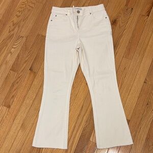 Primark Women's Flare Cream Jeans